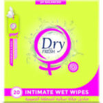 دراى فريش مناديل مبللة للمناطق الحميمة للسيدات 20 منديل