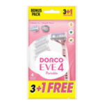 دوركو ماكينة بريميوم ايف 4 شفرة حريمي