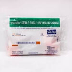 سرنجات انسولين مستورد كيس 10سرنجة