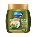 مينك حمام كريم بزيت الزيتون وزيت اللوز500 مل