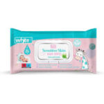 وايت مناديل مبللة اطفال 72 منديل للبشرة الحساسة