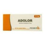 ADOLOR 10mg 20 TAB