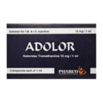 ADOLOR 15 mg 3 AMP
