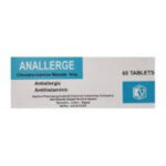 ANALLERGE 4 MG 60 TABS