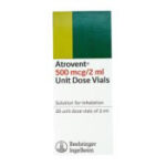 ATROVENT 500mcg 20 VIALS