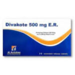 divakote 500 mg e.r. 20 tab