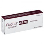 eliquis 2.5 mg 20 tabs